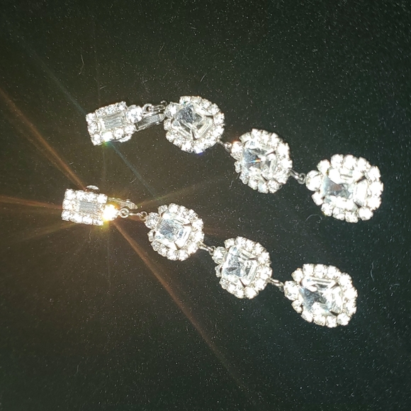 Signed With Pat # 475 Vintage Earrings - Picture 2 of 5